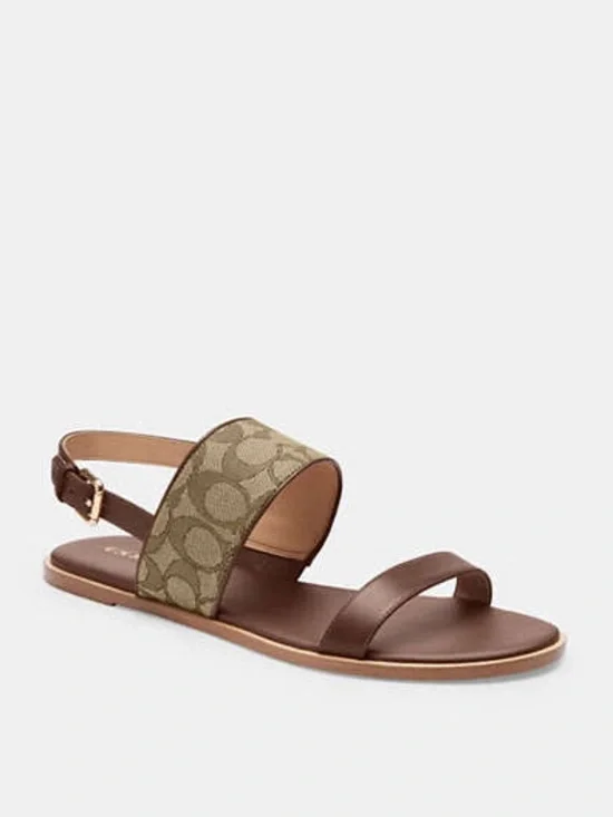 Harley Sandal In Signature Jacquard - Picture 1 of 3